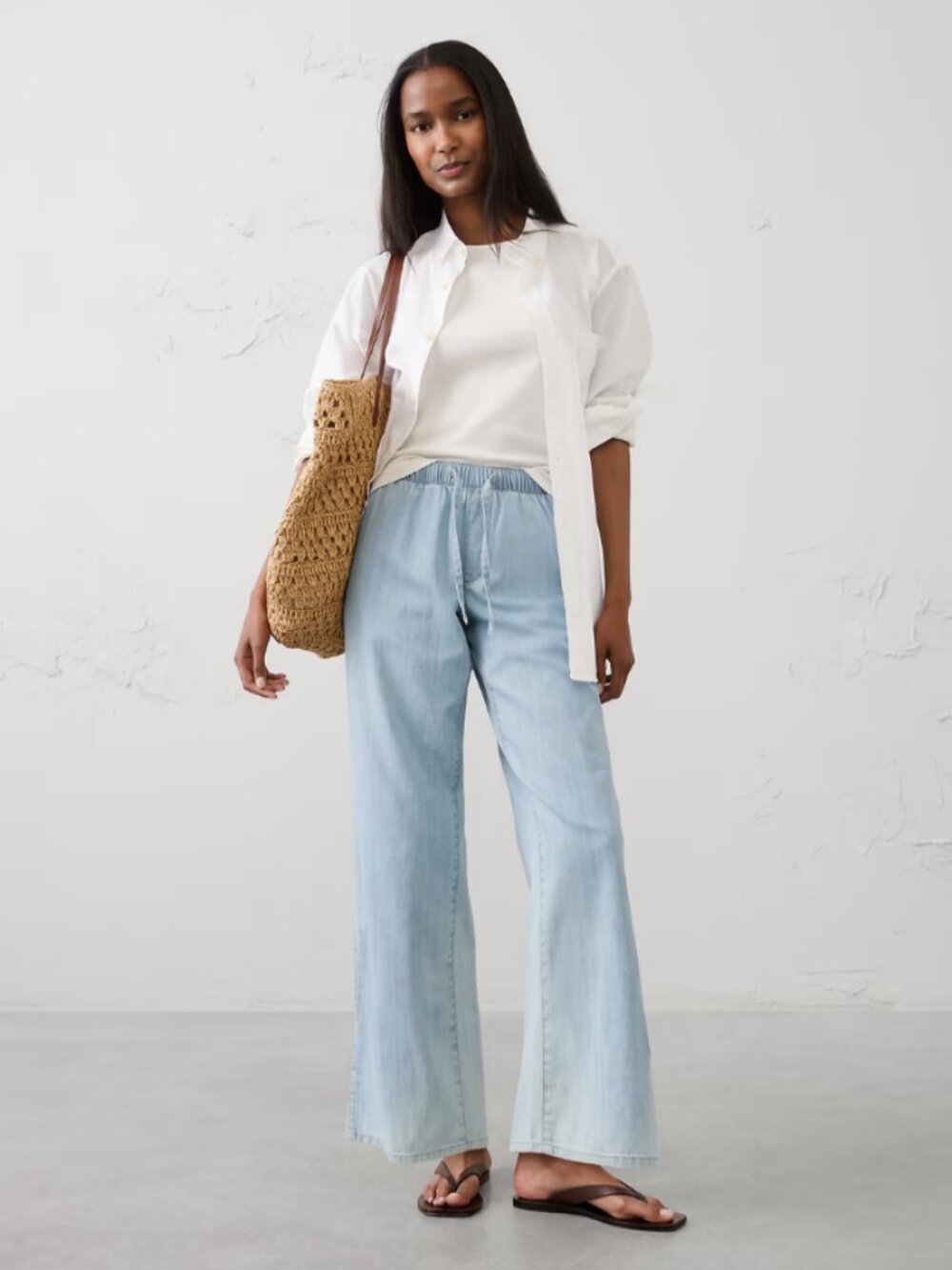 NWT Banana Republic Factory Pull-On Jean size M